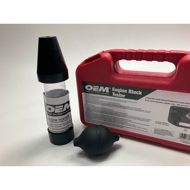 USED #1 - OEM TOOLS 27145 Combustion Leak Detector Block Tester Tool