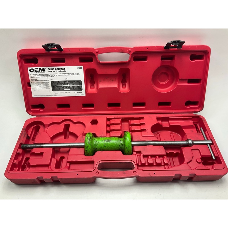 USED #11 - OEM Tools 27033 5-Pound Slide Hammer