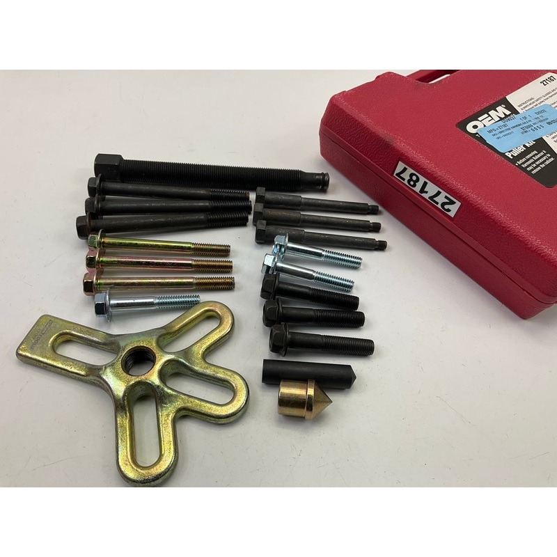 USED #11 - OEM TOOLS 27187 Harmonic Balancer Puller Tool Kit Set