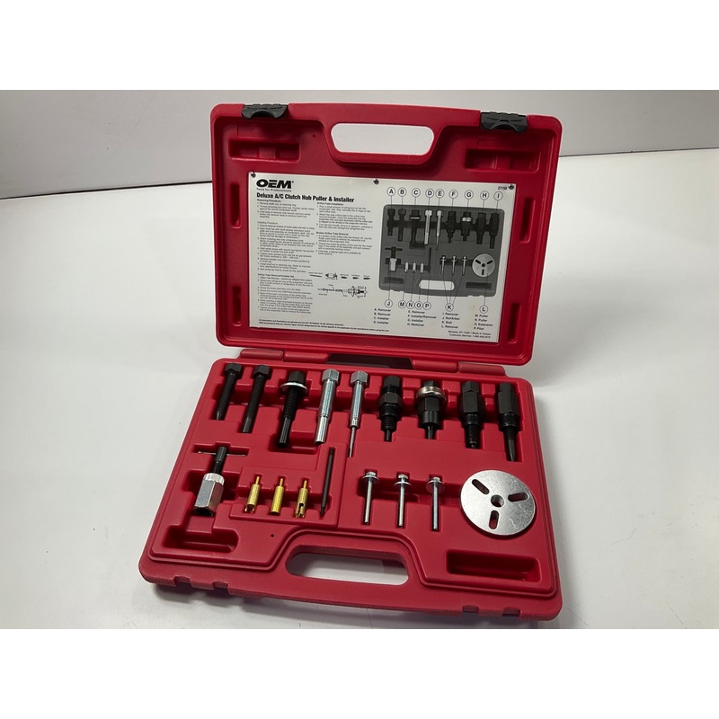 USED #12 - OEM TOOLS 27150 A/C Compressor Clutch Hub Removal Install Tool Set