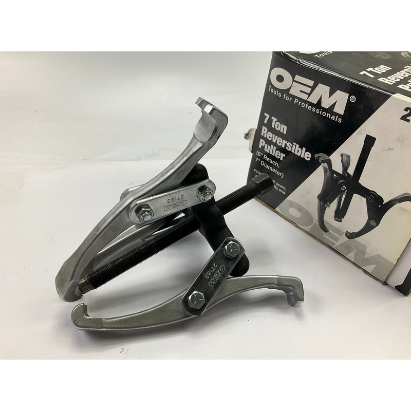 USED #12 - OEM Tools 27183 Reversible Puller, 2 & 3 Jaw, 7-Ton, 7'' Spread