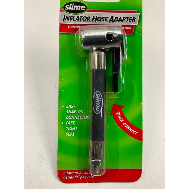 Slime 20332 Tire Inflator Hose Adapter - Twist-on Connection To An Easy Press