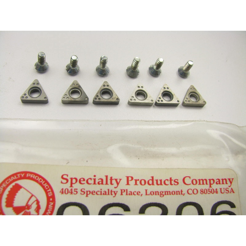 Specialty Products 06206 Brake Lathe Carbide Inserts - Ammco 4000 4100 7700 7000