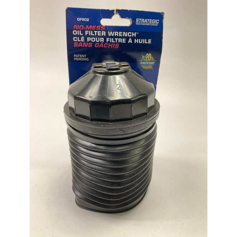 Strategic Tools OFR02 No-mess Oil Filter Wrench, Medium