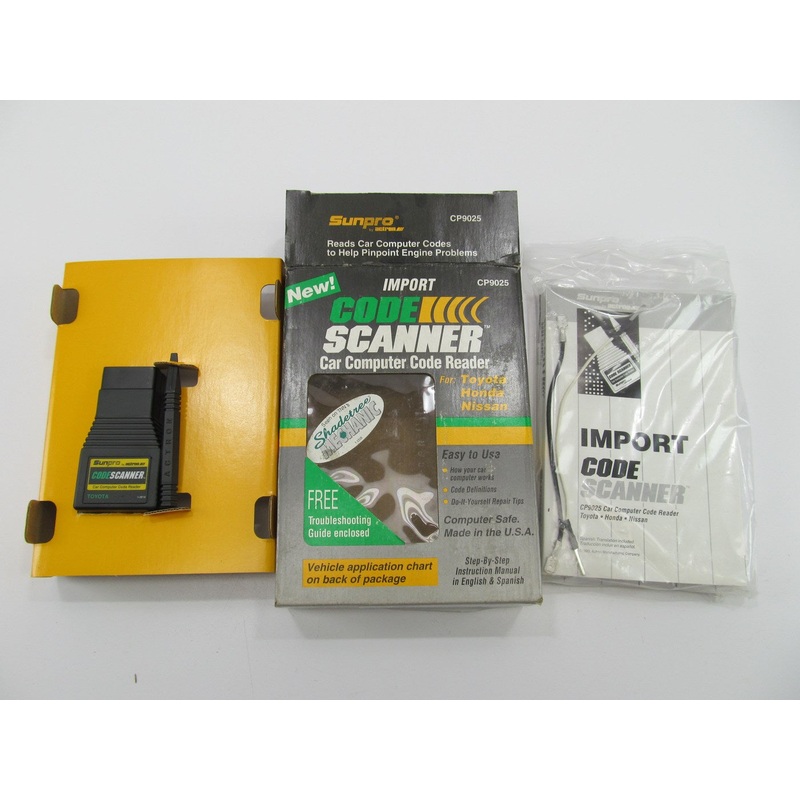 Sunpro Actron CP9025 Import Car Computer Code Reader, For Nissan Toyota, Honda