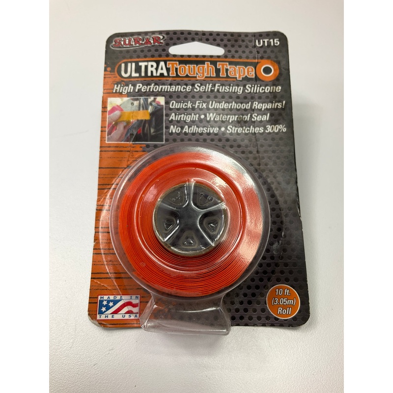 SUR-R UT15 High Performance Self-Fusing Silicone Tape, 10 Foot Roll