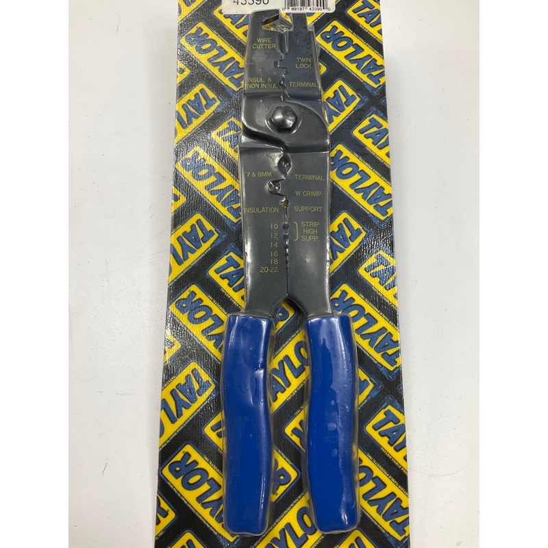 Taylor 43390 Spark Plug Wire Crimping Tool Pro 7-8mm Plug Wire & Electrical Wire