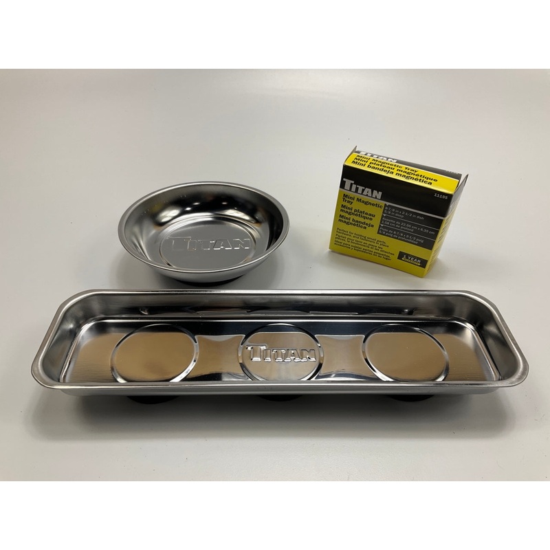 Titan 11189 & 11195 Magnetic Parts Tray Combo Pack