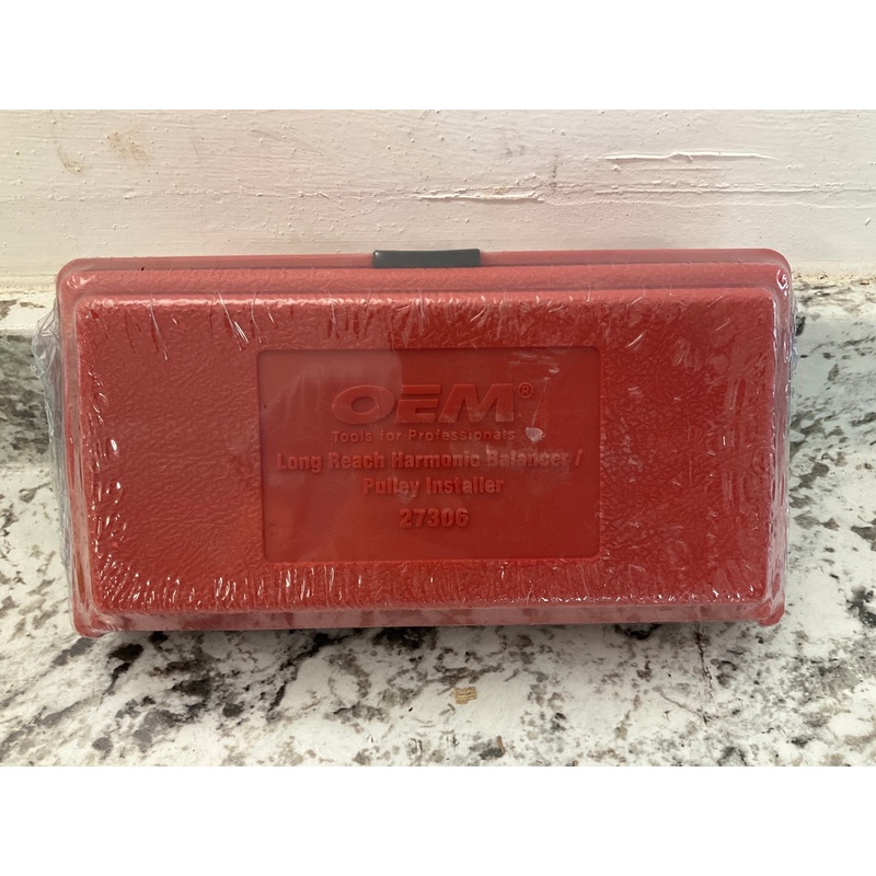 OEM TOOLS 27306 Long-Reach Harmonic Balancer Pulley Installer Crank Pulley Tool