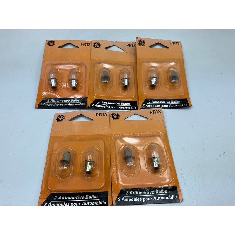 10 BULBS TOTAL - GE PR13 PR-13 GE Flashlight Lamps Light Bulbs 4.75V