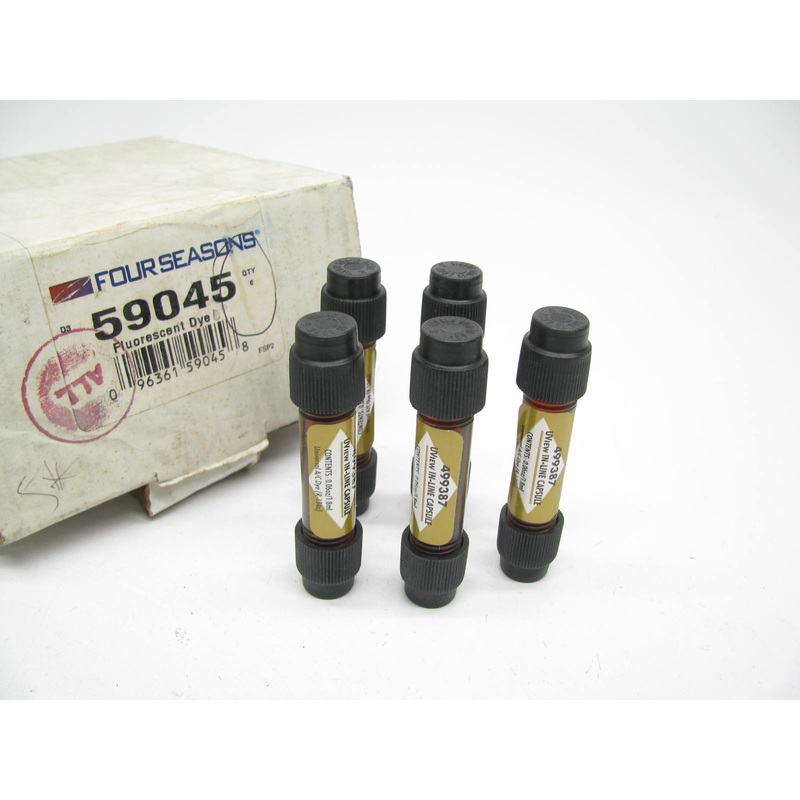 (5) Four Seasons 59045 134 A/C Leak Detection Dye - UView In-line Capsule 499387