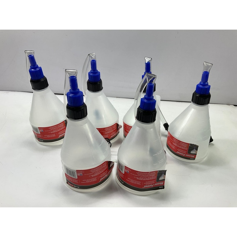 (6) Hopkins 10704 FloTool Spill Saver Measu-Funnel Funnel