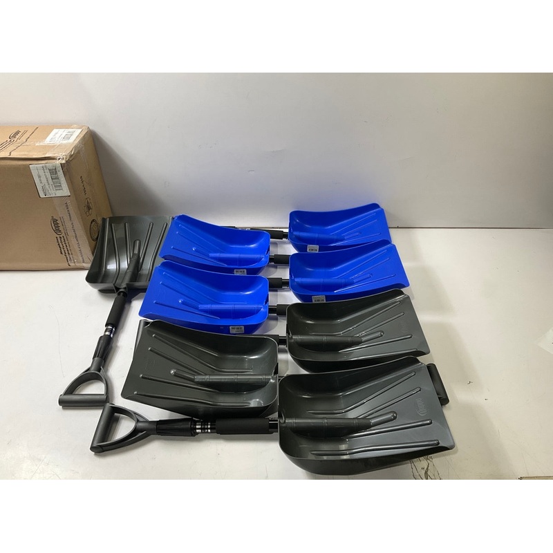 (8) SubZero 17211 Auto Emergency Snow Shovel With Extendable Handle, 8-PACK