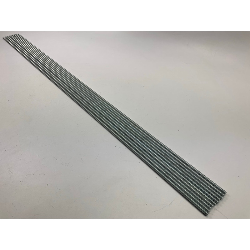 (10) Dorman 670-310 Threaded Rods,  1/4-20 X 3 Feet, Made In USA