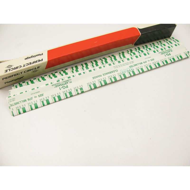 (12) PACK - Green PLASTIGAGE .025 - .076mm (.001-.003 Inch) - Perfect Circle
