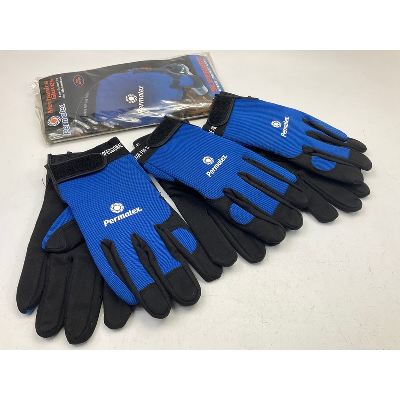 (3) Pack - Permatex 85310 Large Mechanic Gloves