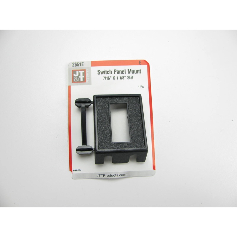 JT&T 2651E Single Toggle Switch Mounting Mount Panel Bezel 7/16x1 1/8 Inch Slot
