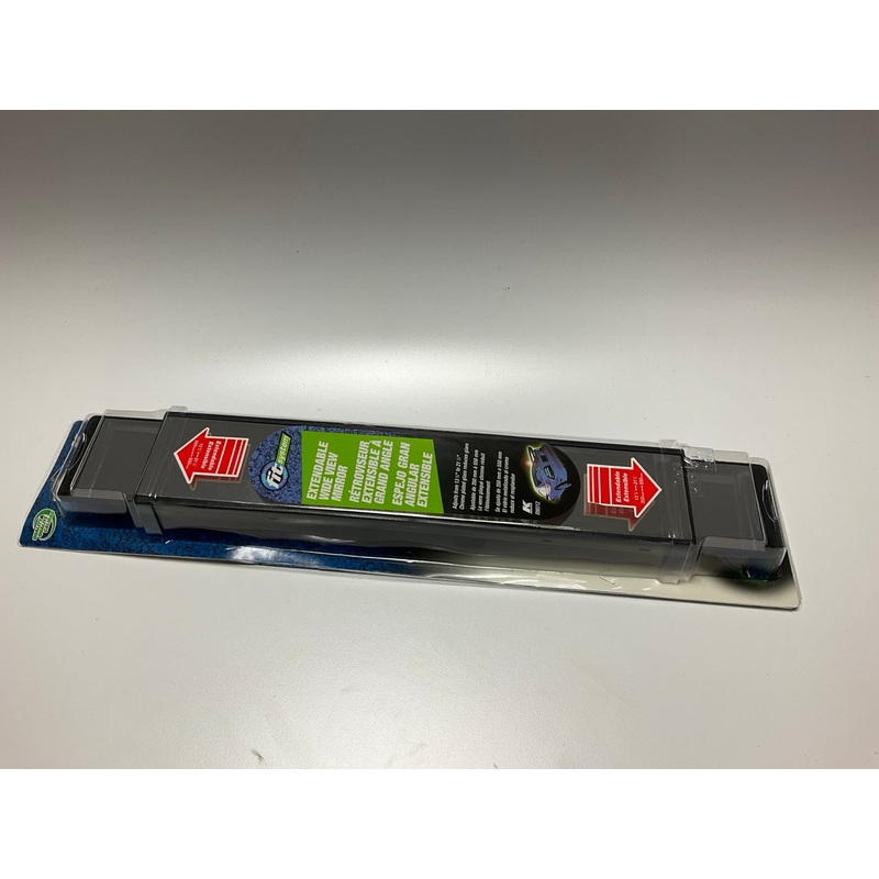 K Source RM012 Extendable Clip-On Rear-View Mirror 13-3/4'' To 21-1/2''