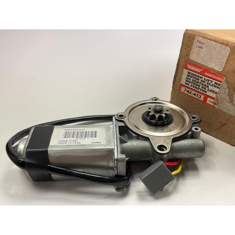 Dorman 742-413 FRONT LEFT Power Window Motor - 1991-1994 Ford Explorer Type 2