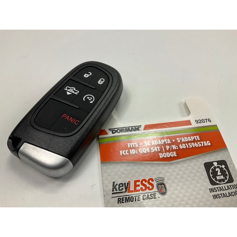 EMPTY SHELL ONLY -  Dorman 92076 Keyless Remote Transmitter Cover For 16-18 Ram