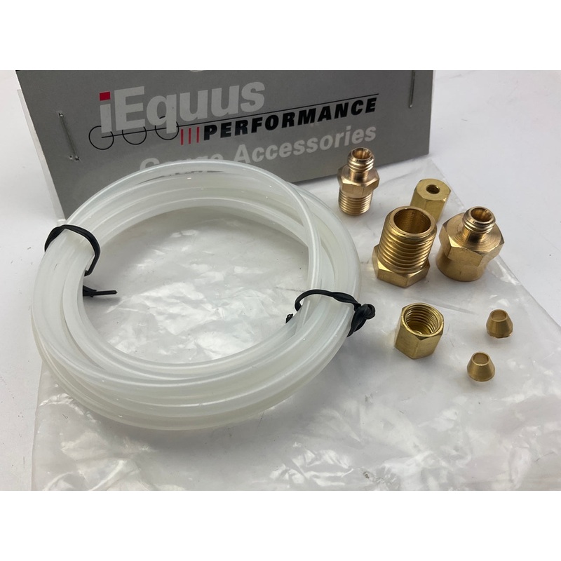 Equus 9801 Oil Pressure Gauge Sender Line Tubing Kit, 1/8'' Clear Nylon, 72'' Long