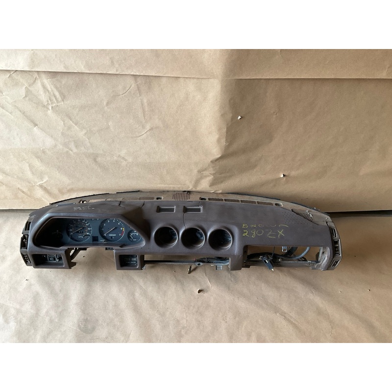 CRACKED/UGLY - USED OEM Dash Dashboard W/ Manual Gauge Cluster For Datsun 280zx
