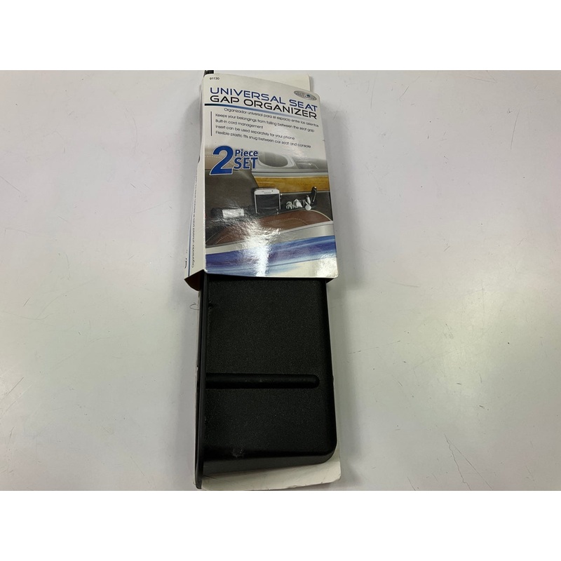 Custom Accessories 91130 Seat Wedge Gap Space Pocket Organizer, Universal