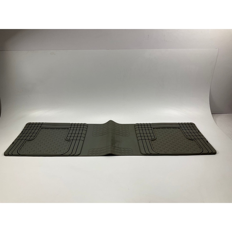 Cut-to-fit Universal Gray 56''x16'' ''Over The Hump'' Rubber Car SUV Rear Floor Mat