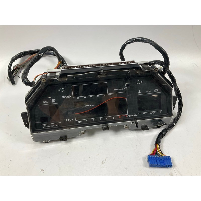 CUT WIRES, SEE PHOTOS Digital Gauge Instrument Cluster OEM For 84-86 Nissan Z31
