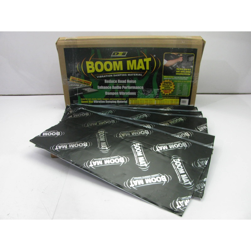 DEI 50210 Boom Mat Acoustic Sound Deadening Material 12'' X 23'' (10 Sheets)