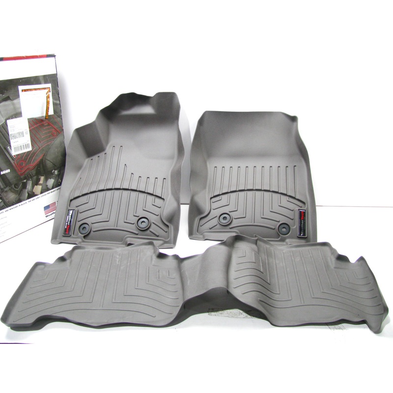 DIRECT FIT - 47749-1-2 Floor Liner Mats For 15-21 Lexus NX - 1st/2nd Row - Cocoa