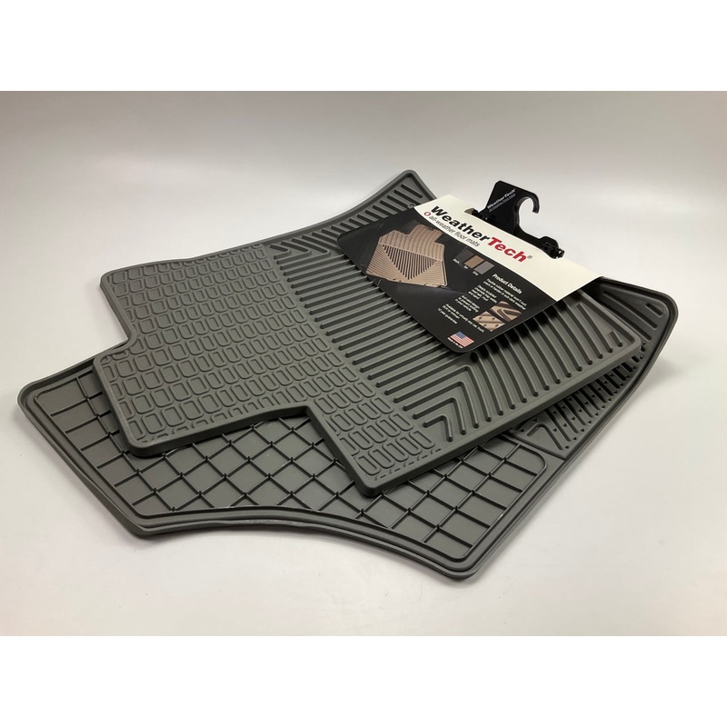 DIRECT FIT - W96GR Rubber Floor Mats All-Weather, GRAY -  2009-13 Toyota Corolla