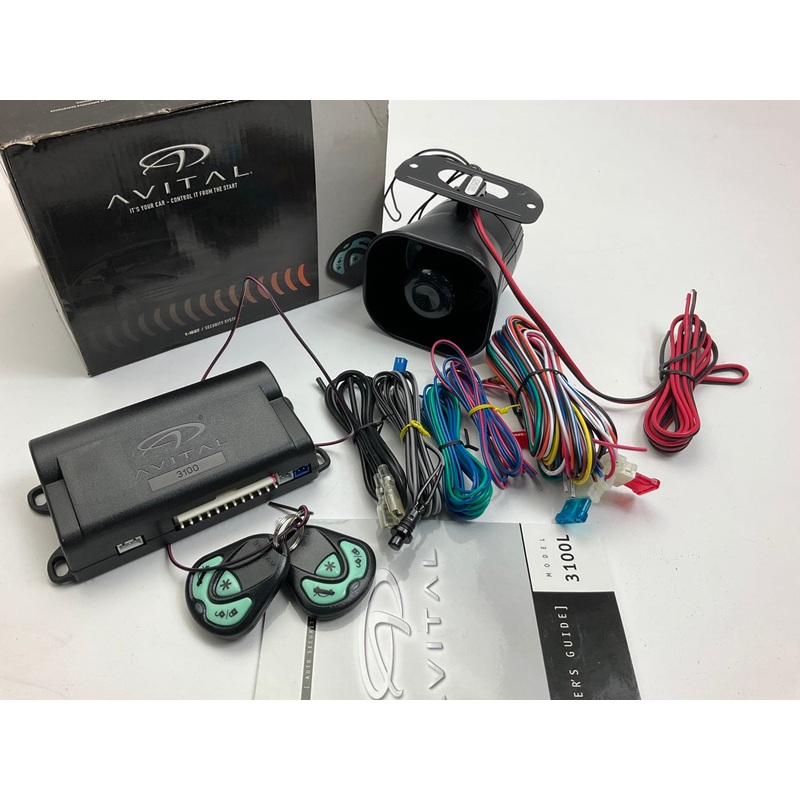 Directed Electronics 3100L Avital 1 Way Security System Security Keyless Entry