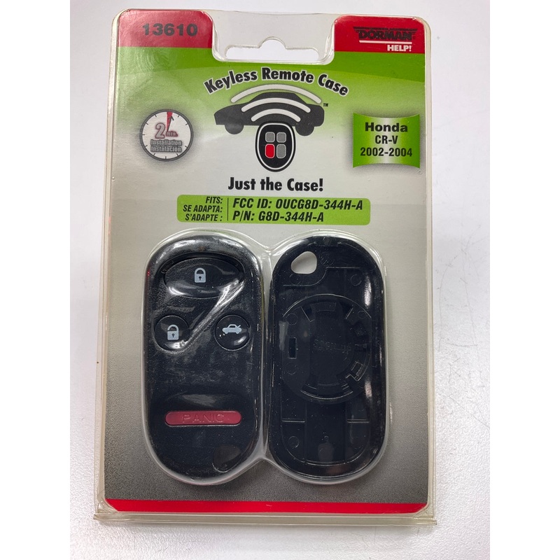 Dorman 13610 Keyless Entry Transmitter Cover For 2002-04 Honda CR-V - COVER ONLY