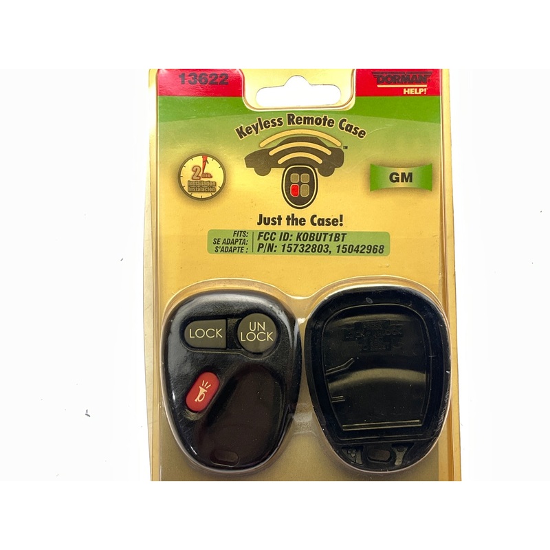 Dorman 13622 Keyless Entry Transmitter Cover - EMPTY CASE COVER ONLY