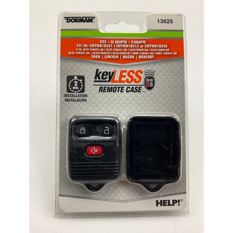 Dorman 13625 Keyless Entry Transmitter Cover - COVER ONLY
