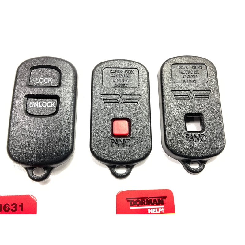 Dorman 13631 Keyless Entry Transmitter Cover, Black - COVER ONLY