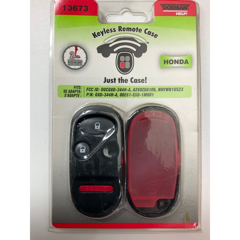 Dorman 13673 Keyless Entry Remote FOB Transmitter Cover - COVER ONLY