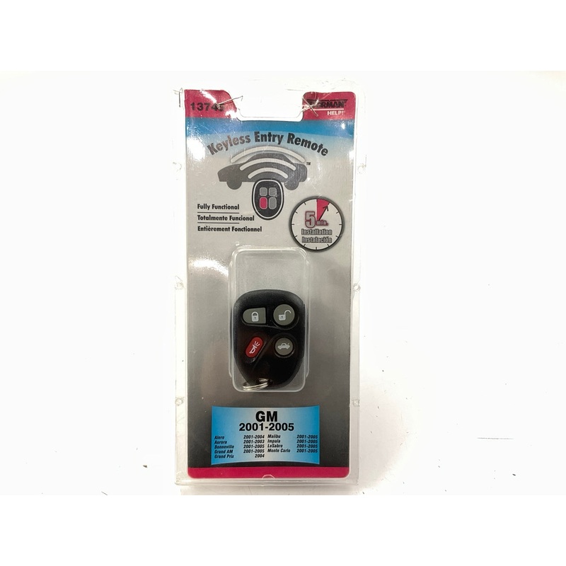Dorman 13745 Keyless Entry Remote Transmitter Fob, 4-Button