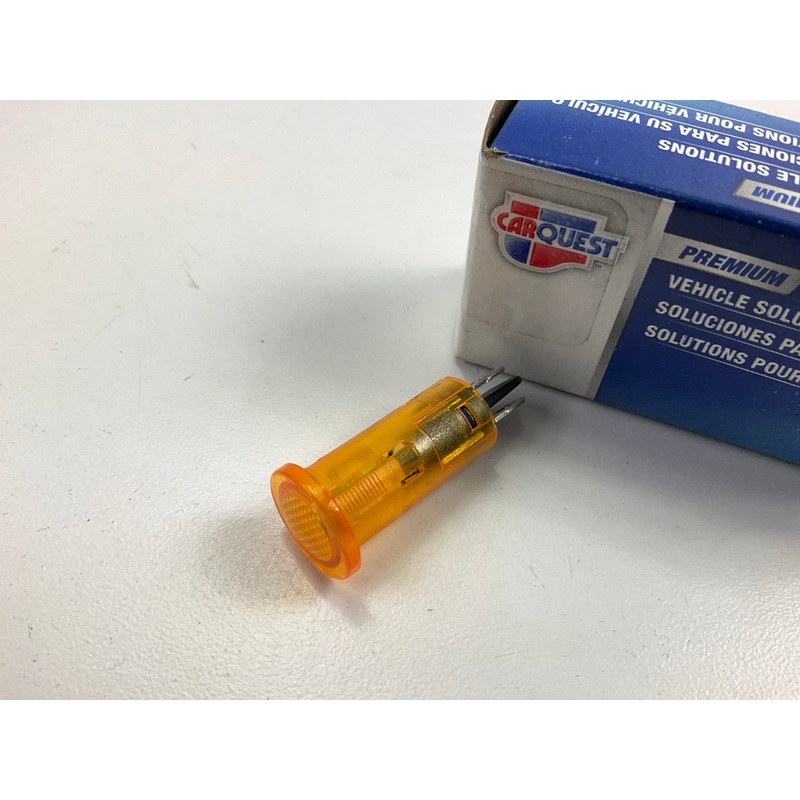 Carquest SBA3424 Amber Lens, 1/2'' Pilot Dash Indicator Light