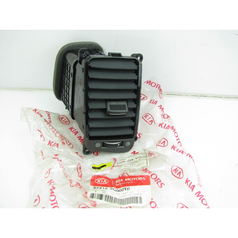 Center (inner) Left Black A/C Air Vent OEM For 2006-2008 Kia Optima 974102G000T0