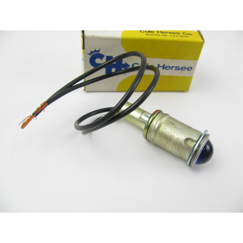 Cole Hersee PL-36-BC Blue Wired Pilot Light