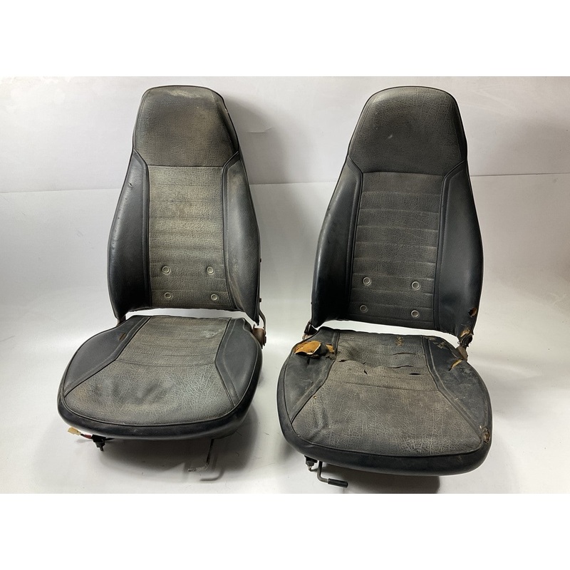 COMPLETE RESTORATION NEEDED, ROUGH - Original USED OEM Seats For Datsun 240z