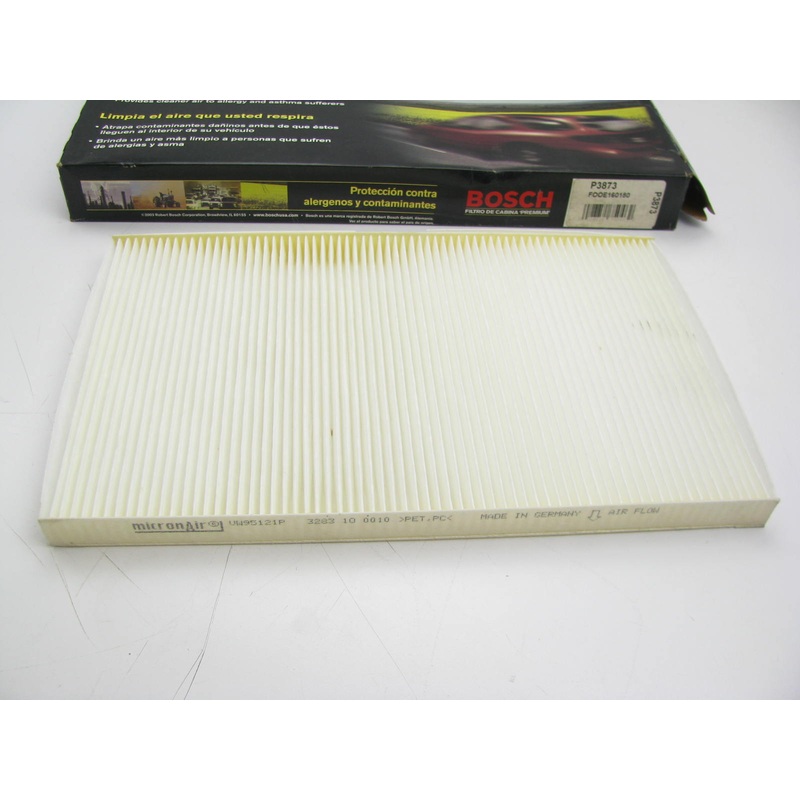 Bosch P3873 Cabin Air Filter Replaces CF1024 CU2672 3654 3024 1AMFC00023