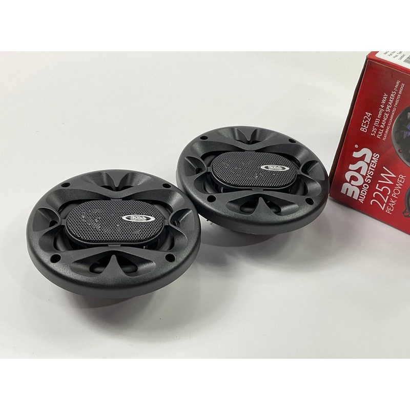 BOSS BE524 Rage 5.25'' 4-Way 225W Full Range Speakers, Pair