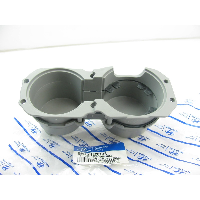 BRAND NEW Genuine Center Console Gray Cup Holder OEM For 2008-2011 Accent (Gray)