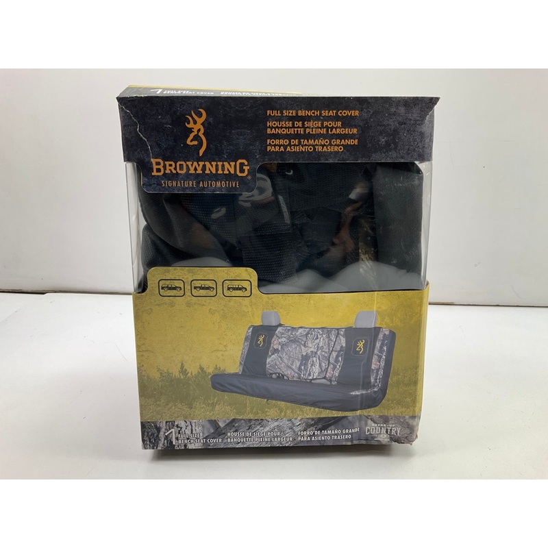 Browning BSC5414 Full Size Truck Bench Seat Benchseat Seat Cover - Camo Hunter