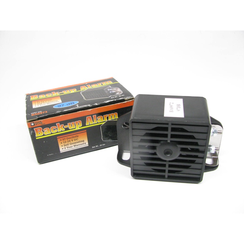 Buyers Products BA0972 Self-Grounding Back-Up Alarm  (97 Decibel Low Freq.)