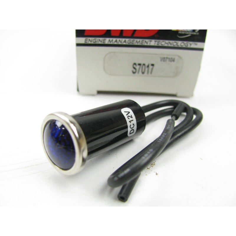 BWD S7017 BLUE Gauge Indicator Warning Light Lamp - Pilot Light