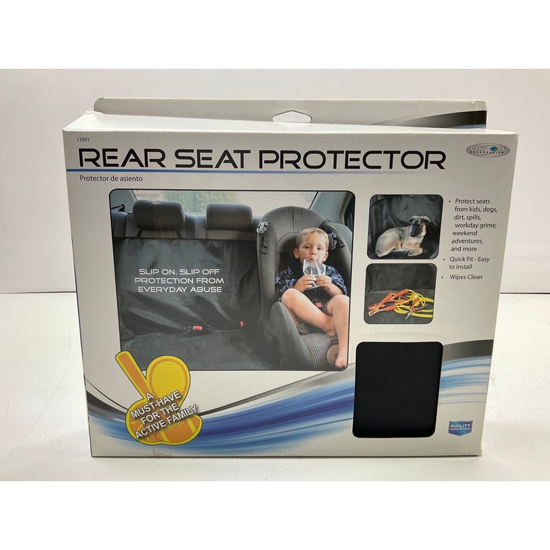 CA 13901 Universal Premium Rear Seat Protector Liner Mat Cover Car-Truck-SUV